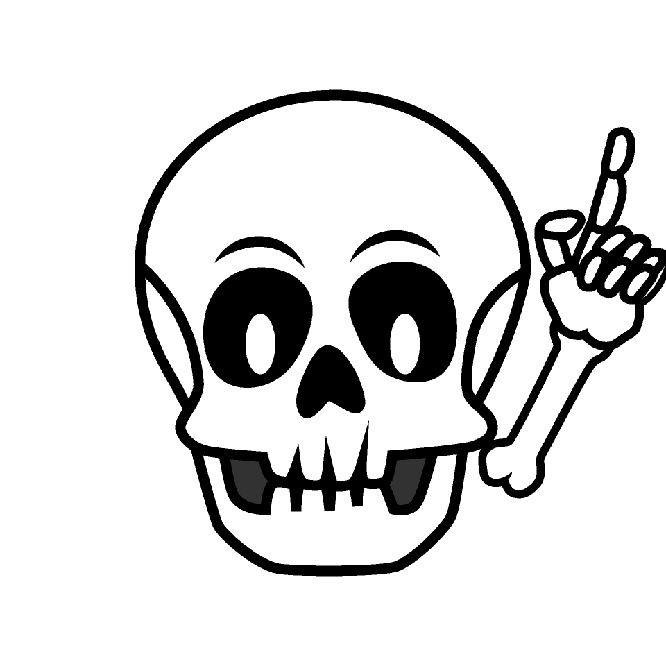 Posing Skull
