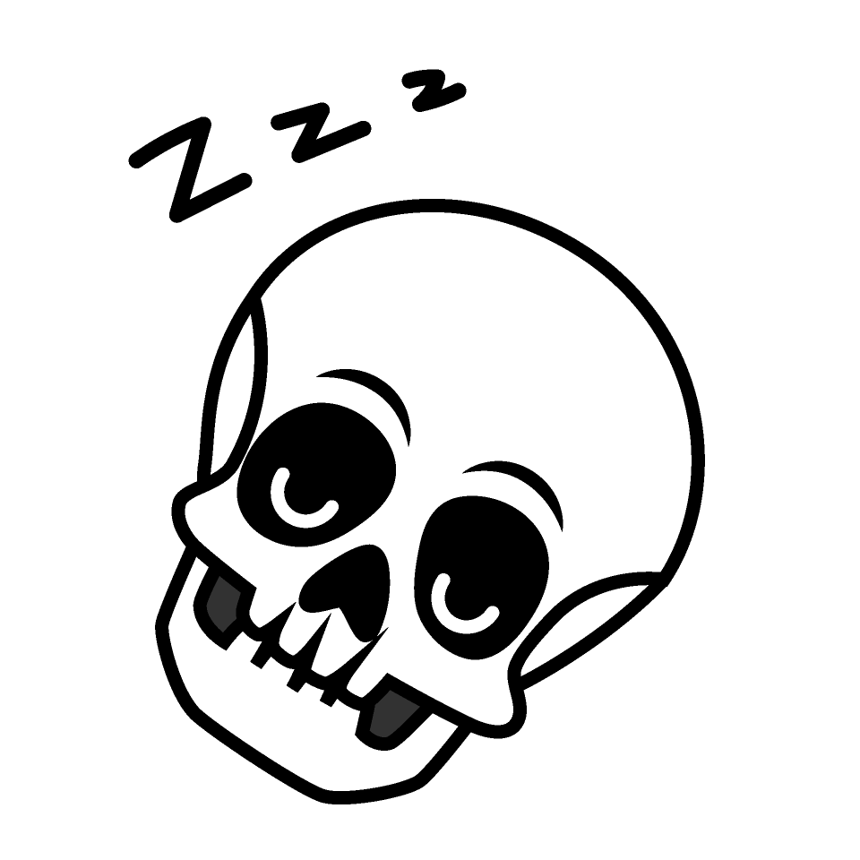 Sleeping Skull