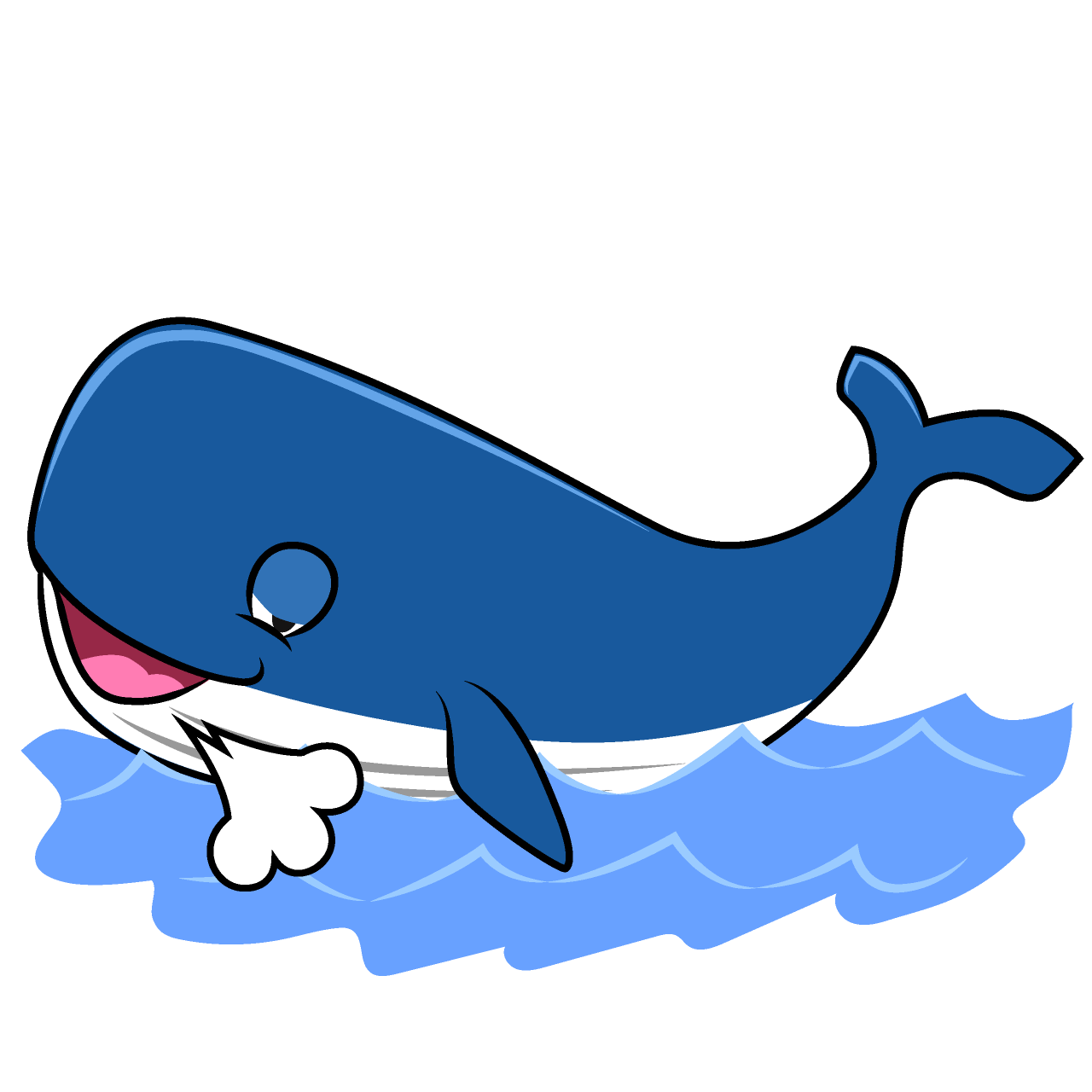 Relaxing Whale