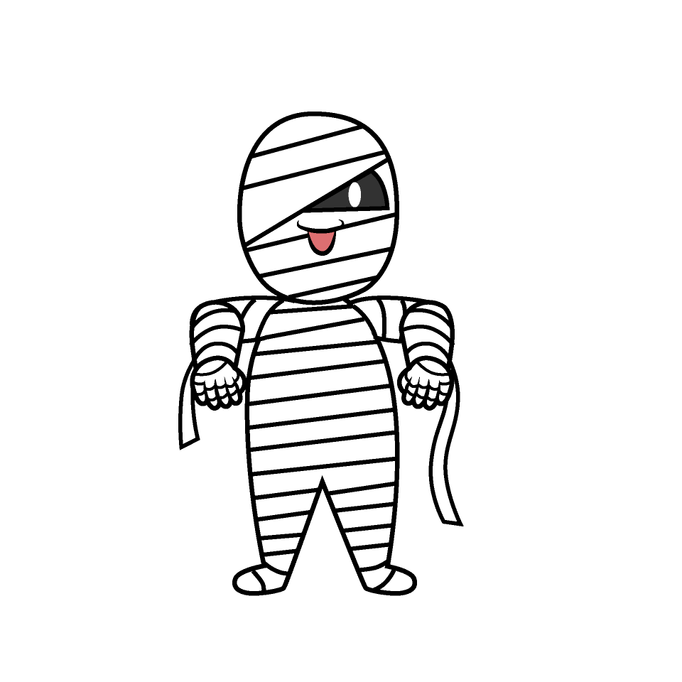 Smiling Mummy Man