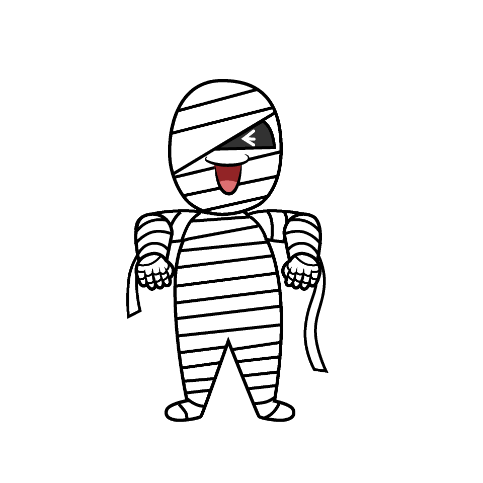 Laughing Mummy Man