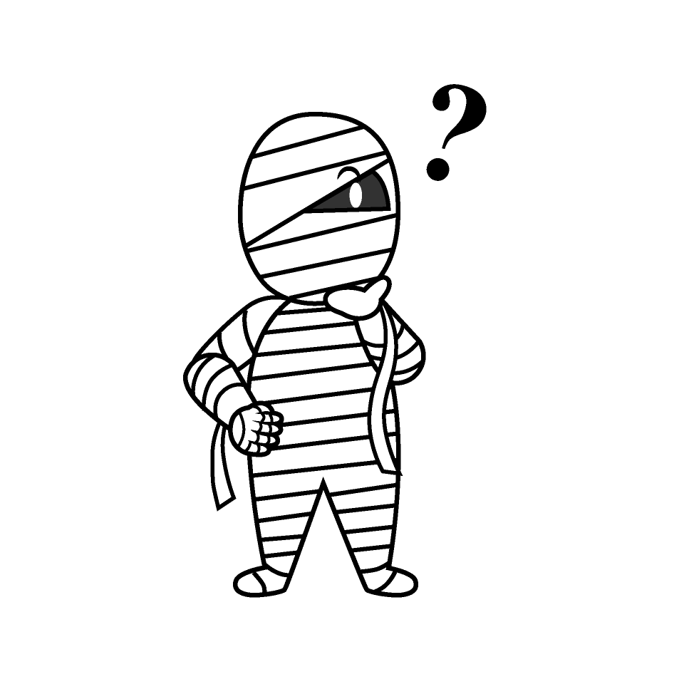 Thinking Mummy Man