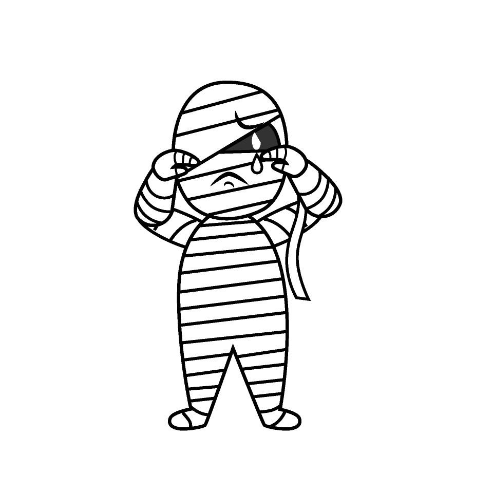 Sad Mummy Man