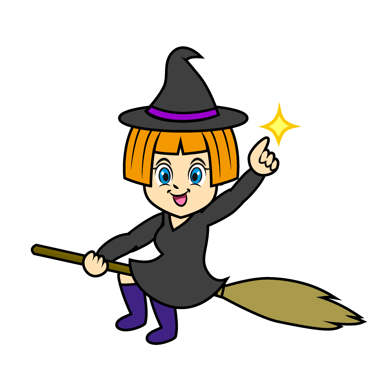 Posing Witch