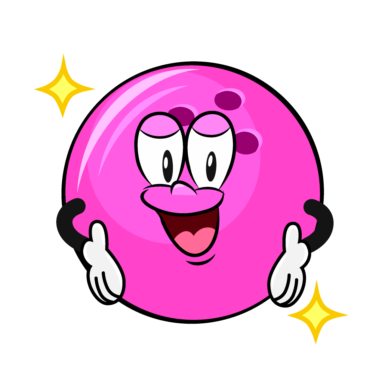 Glitter Bowling Ball