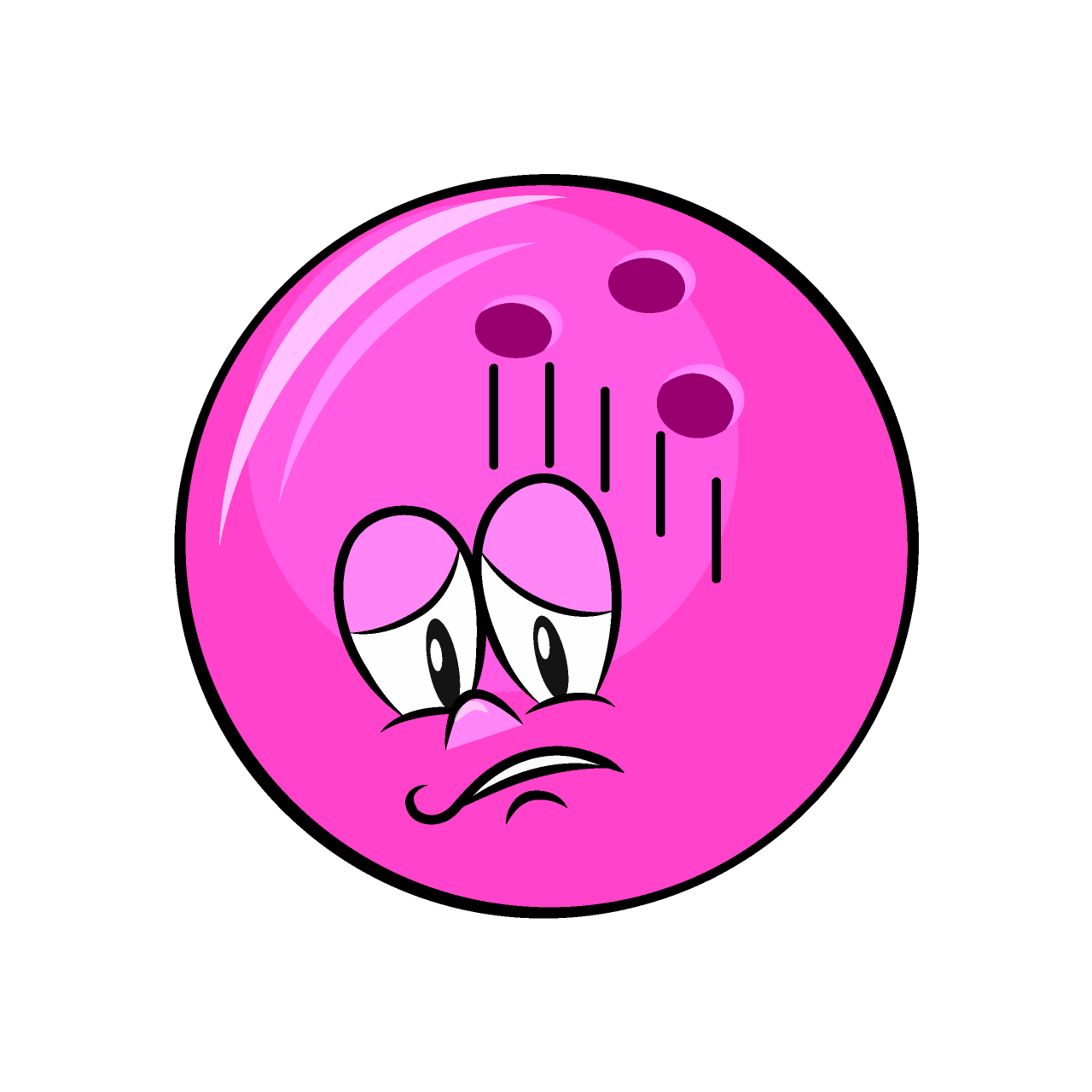 Depressed Bowling Ball
