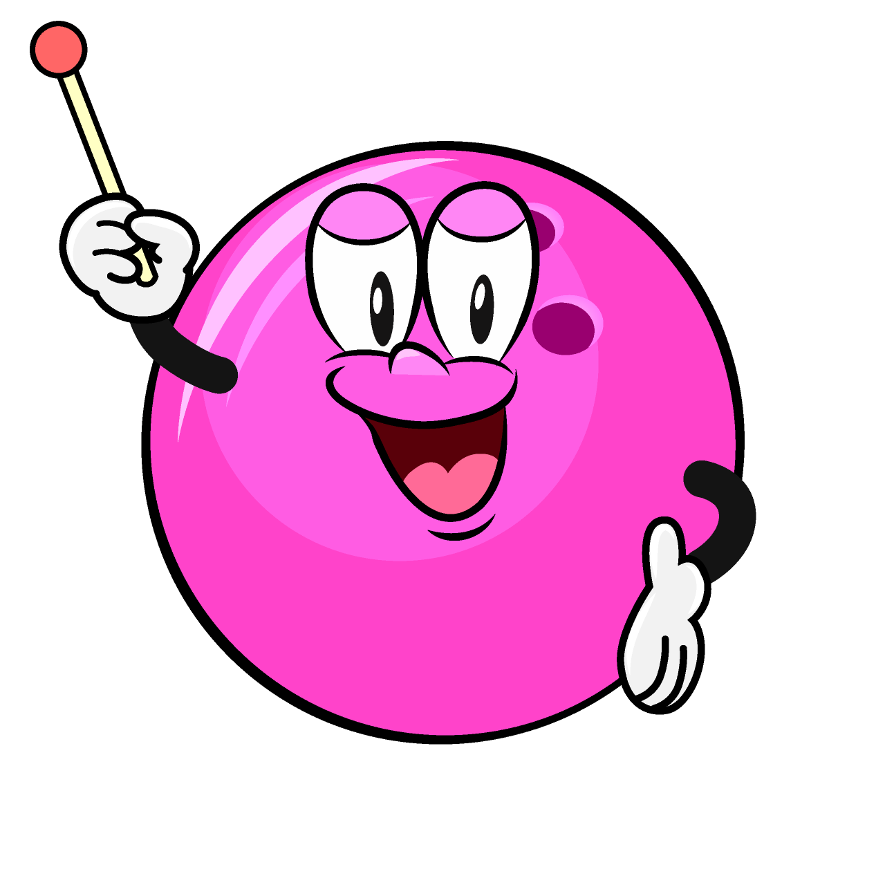 Speaking Bowling Ball
