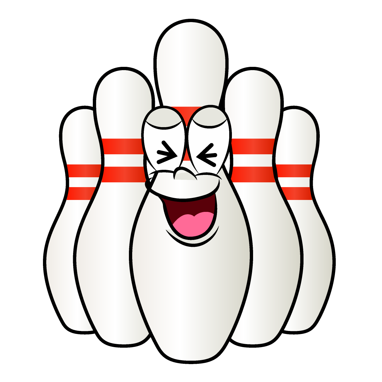 Laughing Bowling Pin