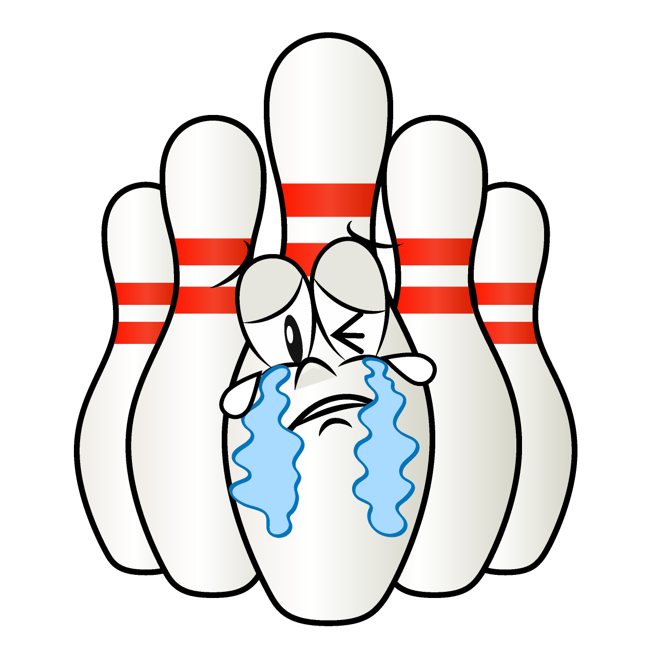 Crying Bowling Pin