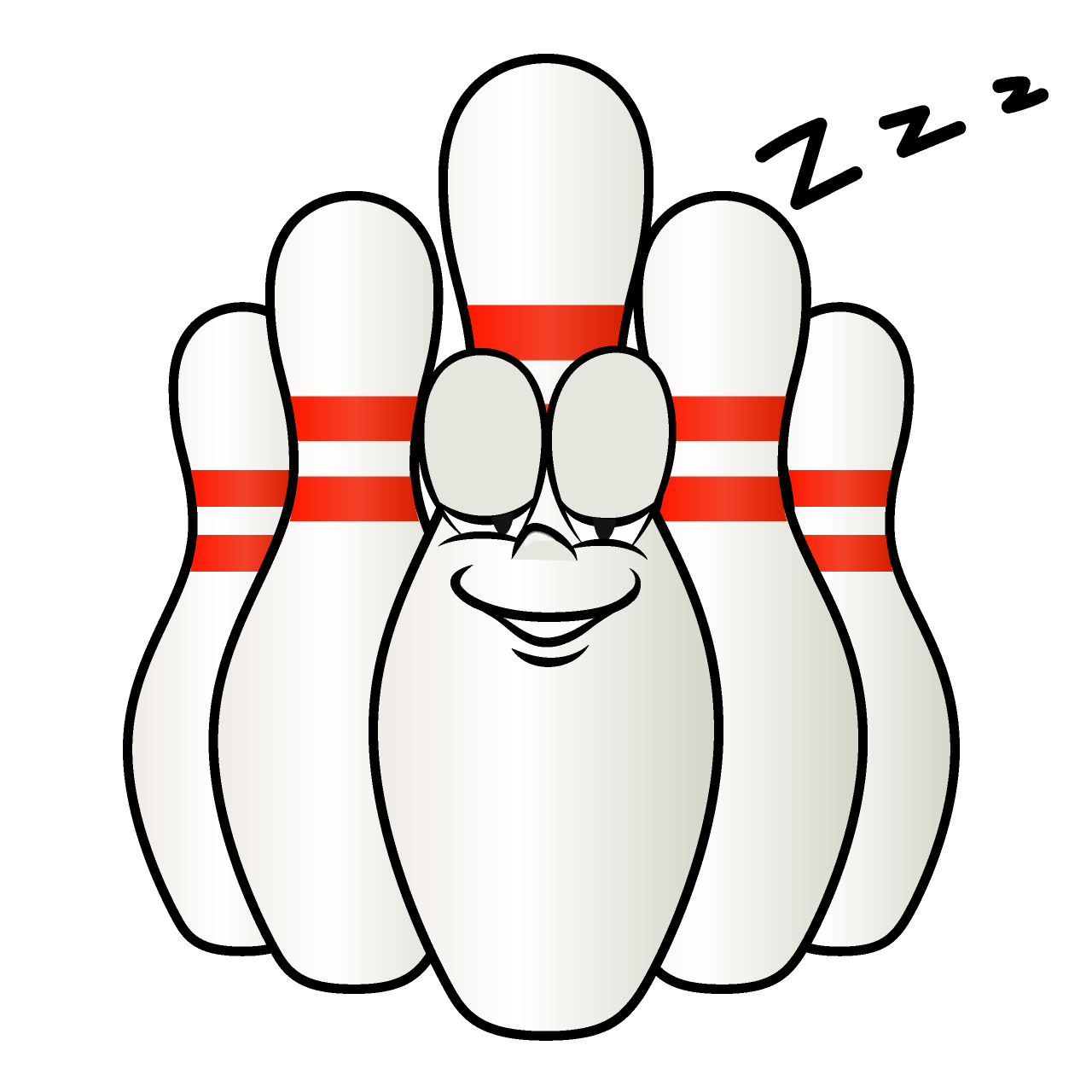 Sleeping Bowling Pin