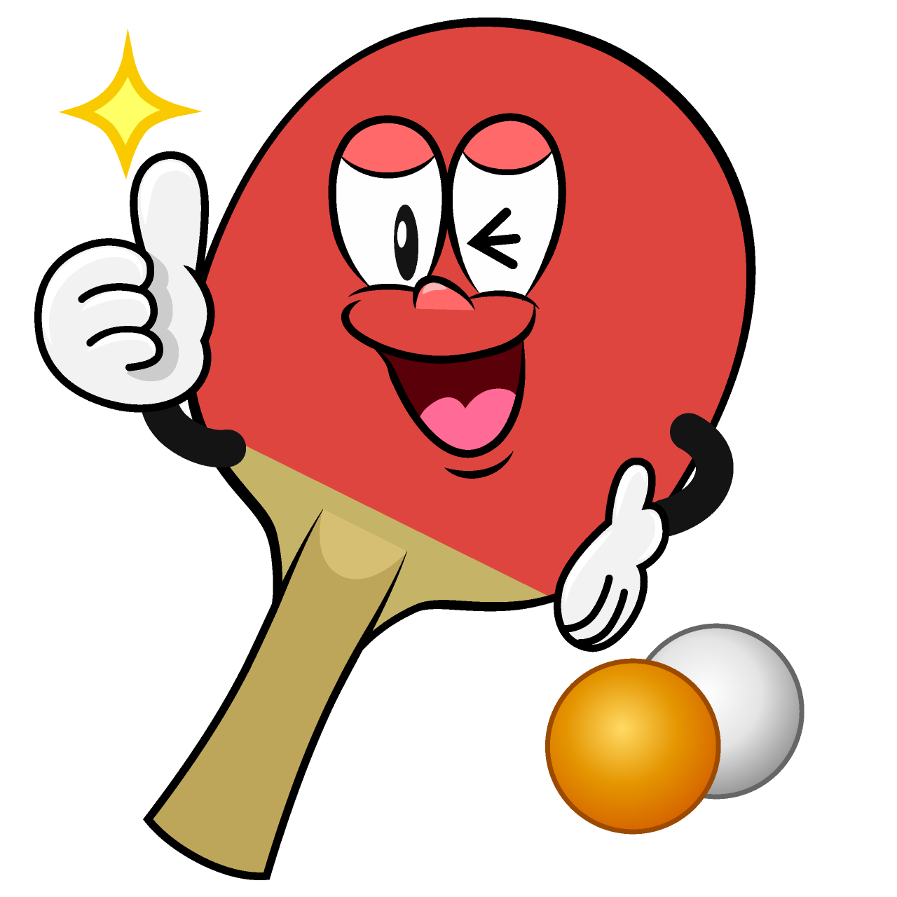 Thumbs up Table Tennis