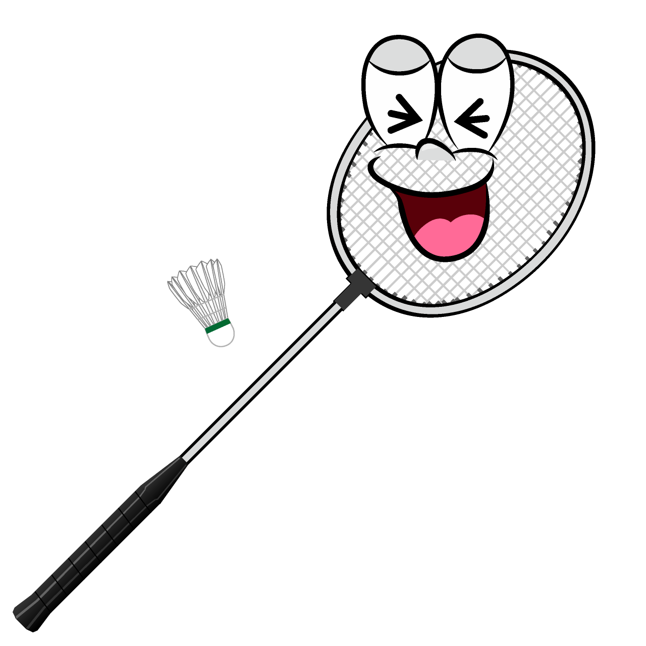 Laughing Badminton