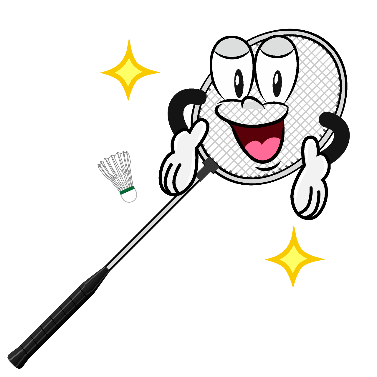 Glitter Badminton