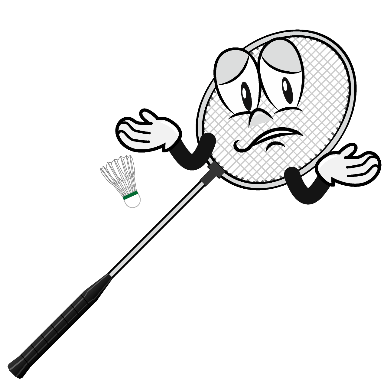 Troubled Badminton