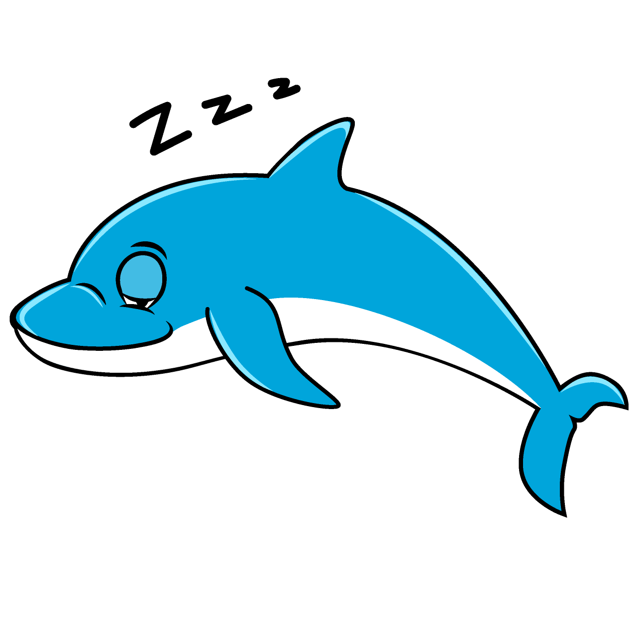 Sleeping Dolphin