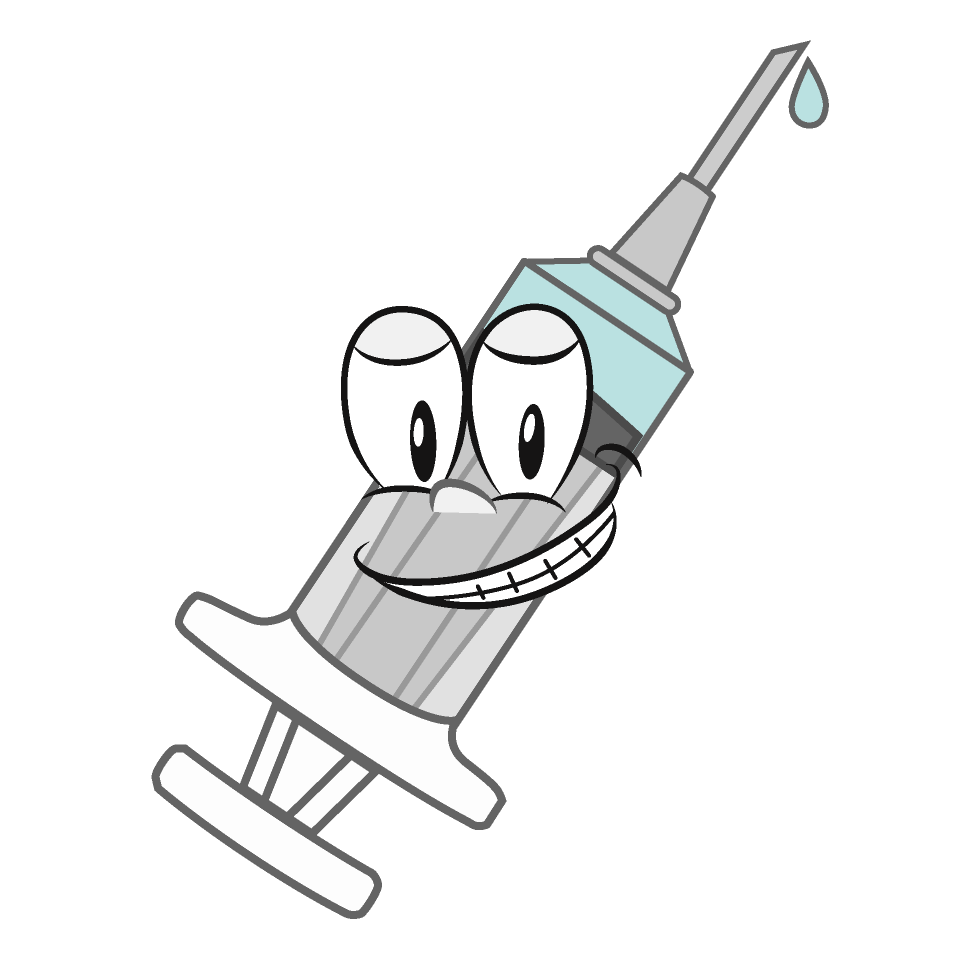 Grinning Syringe