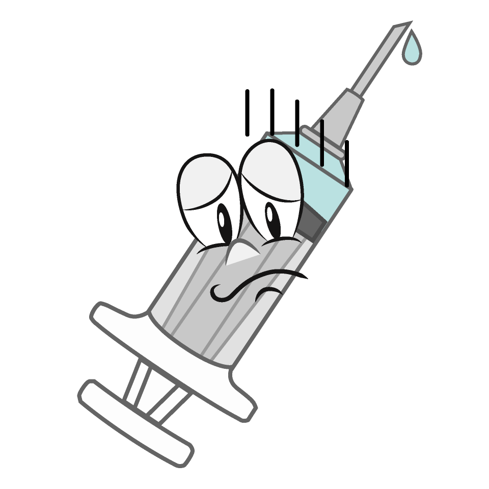 Depressed Syringe