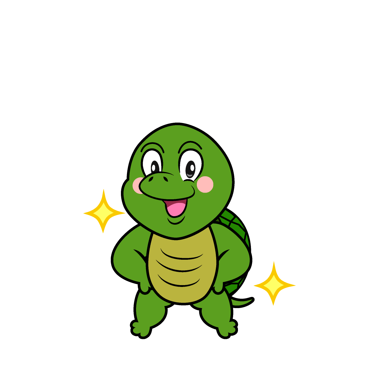 Glitter Turtle