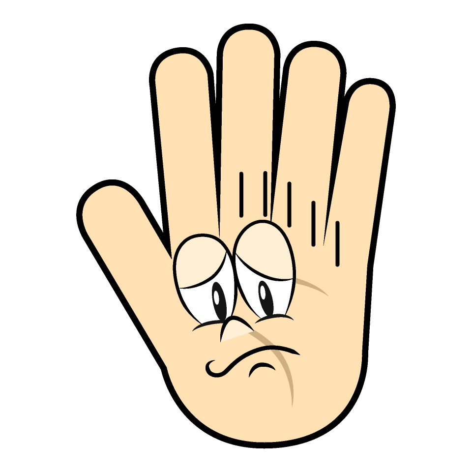 Depressed Hand