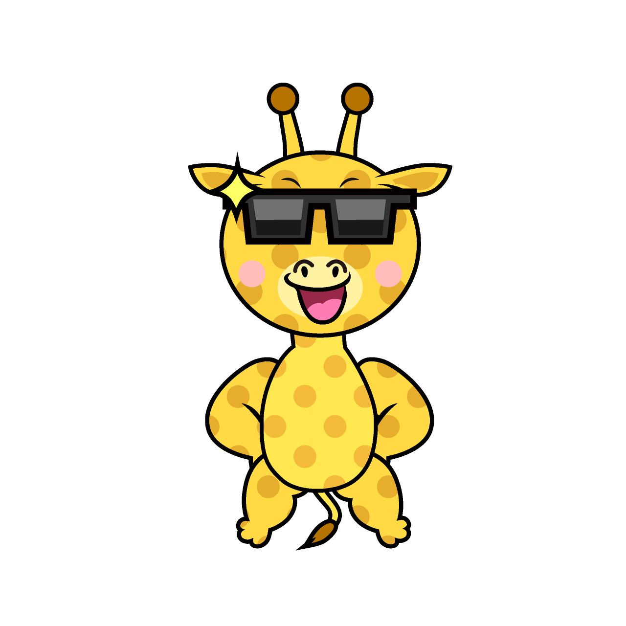 Cool Giraffe
