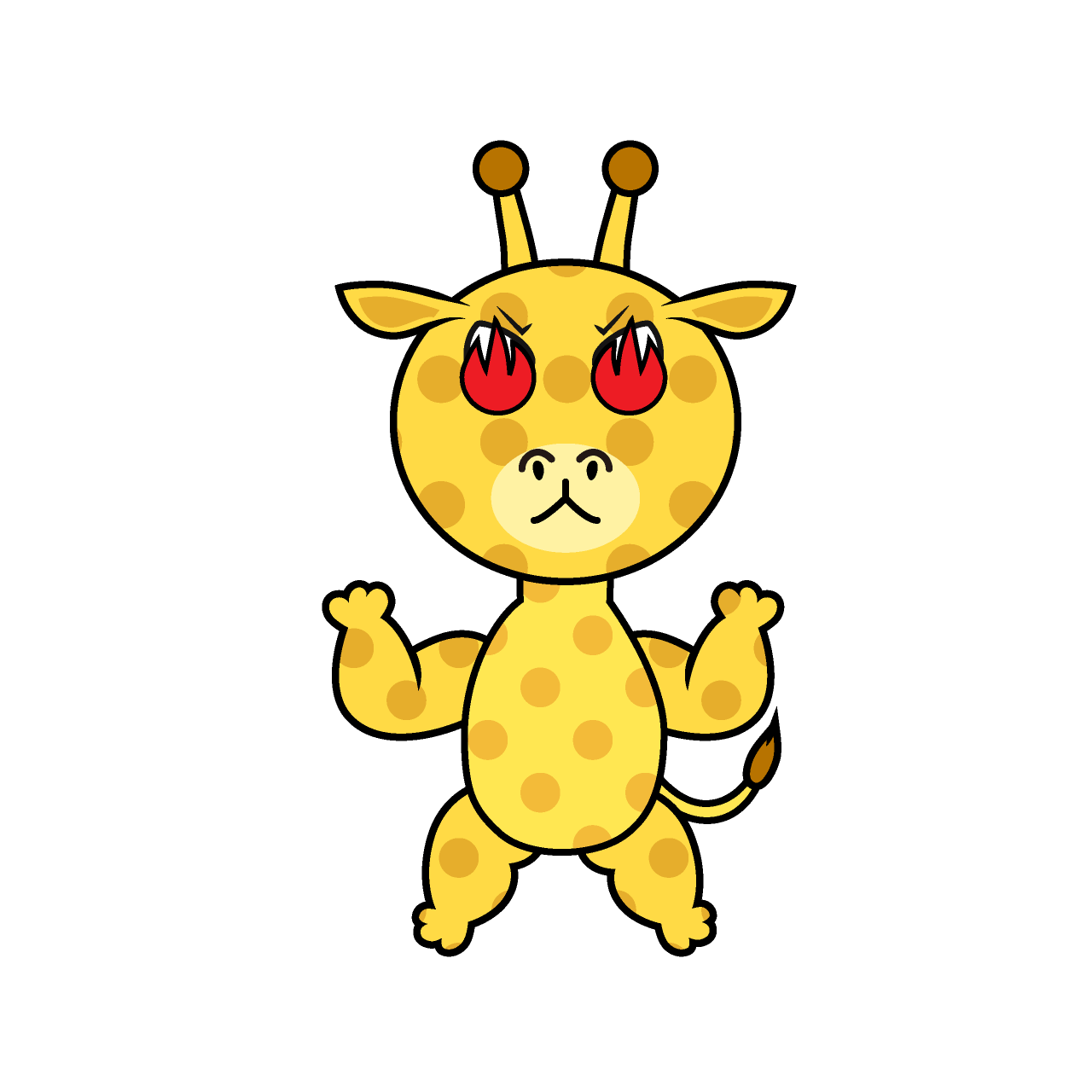 Enthusiastic Giraffe