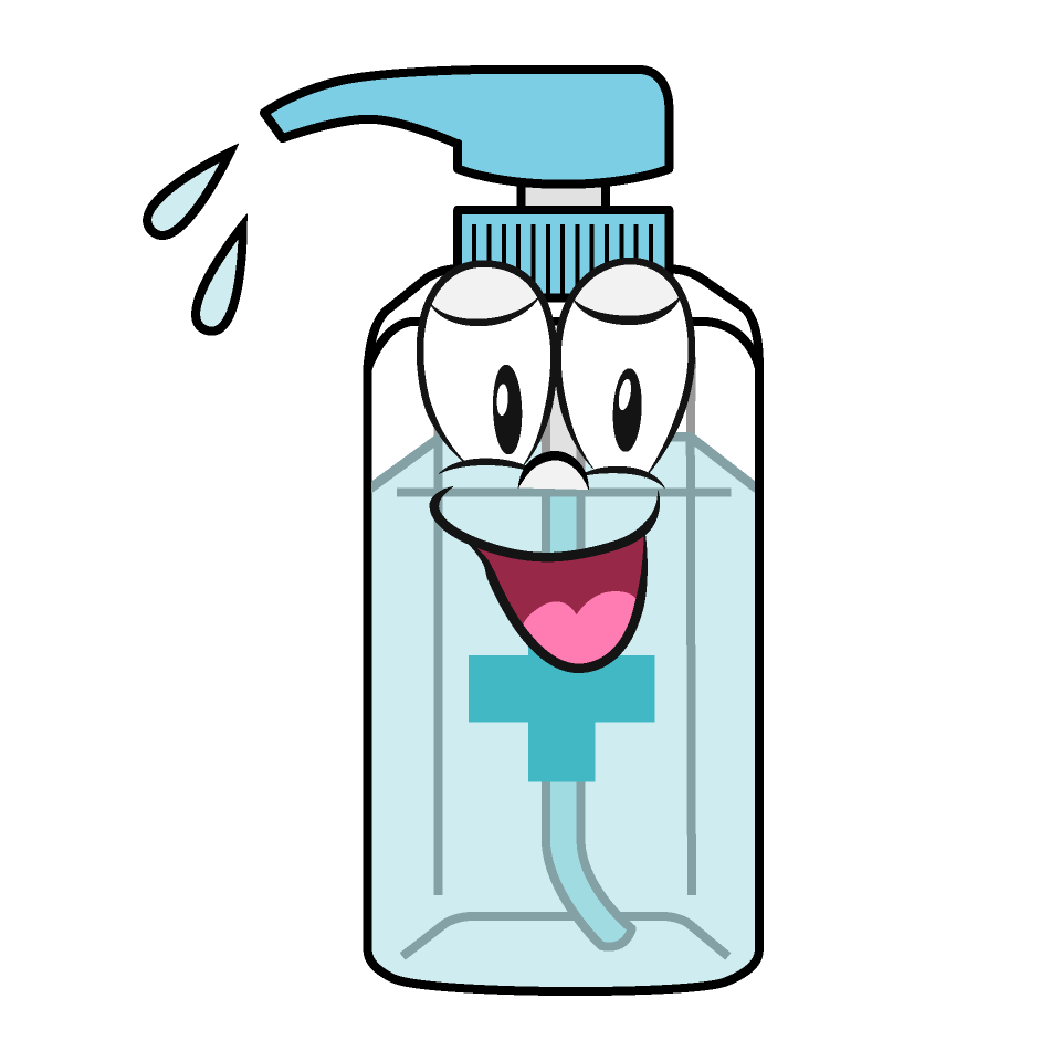 Smiling Hand Sanitizer