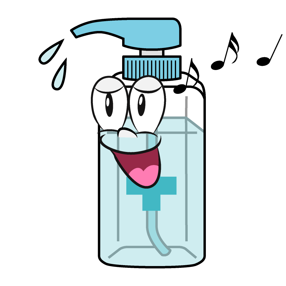 Singing Hand Sanitizer