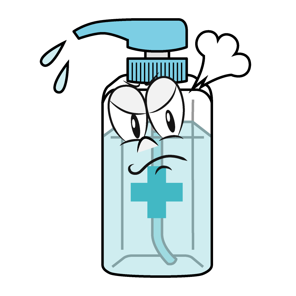 Angry Hand Sanitizer