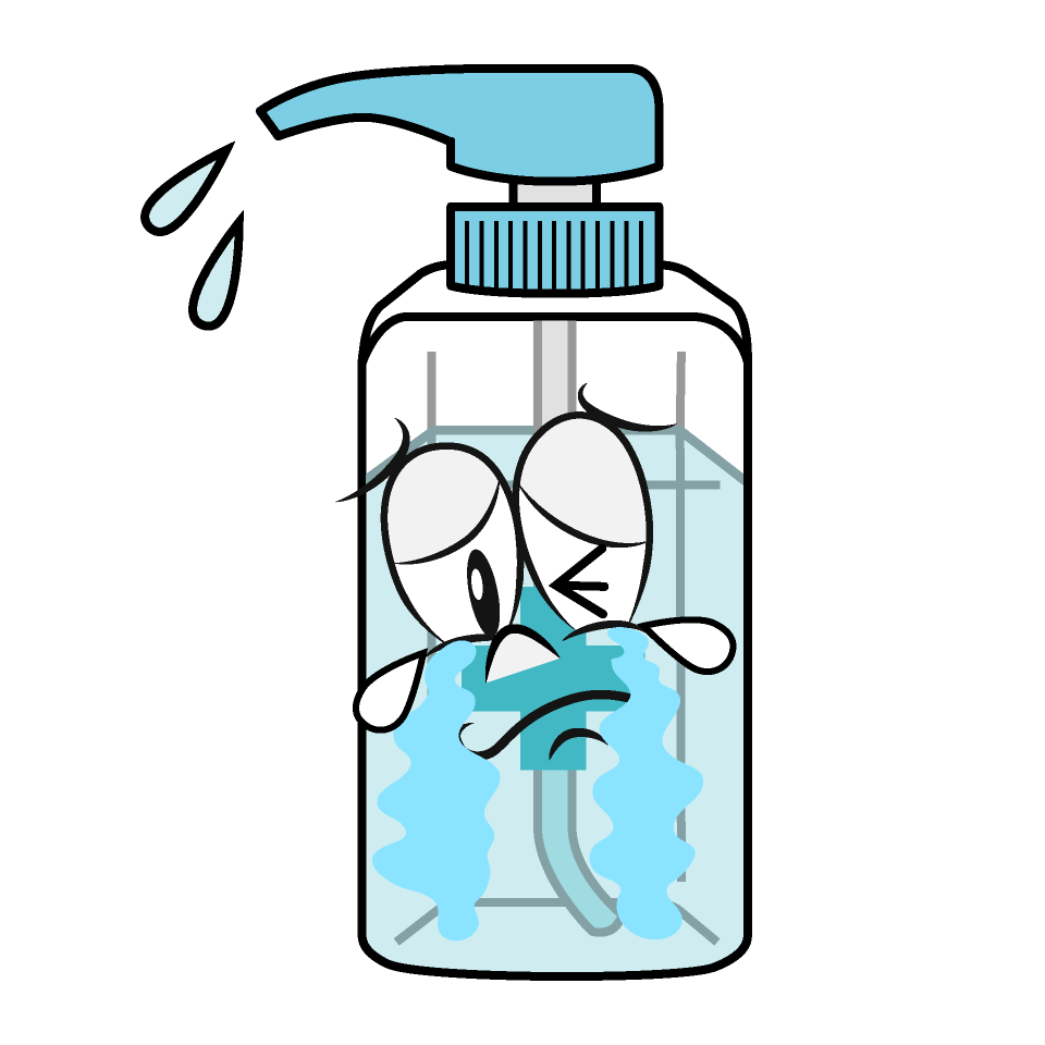 Crying Hand Sanitizer