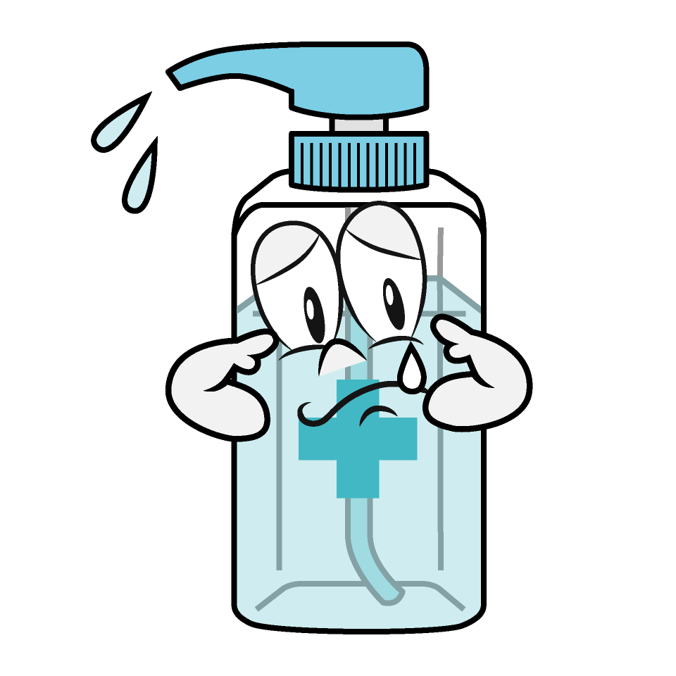 Sad Hand Sanitizer