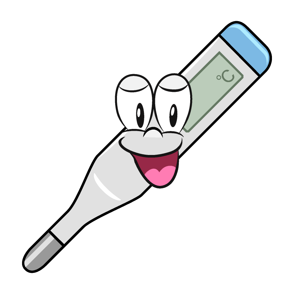 Smiling Medical Thermometer
