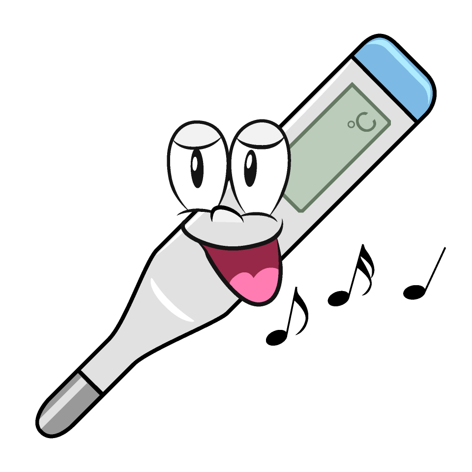 Singing Medical Thermometer