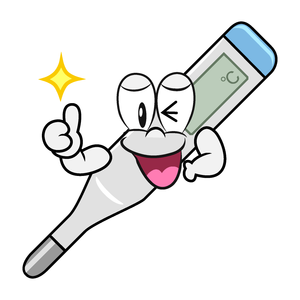 Thumbs up Medical Thermometer
