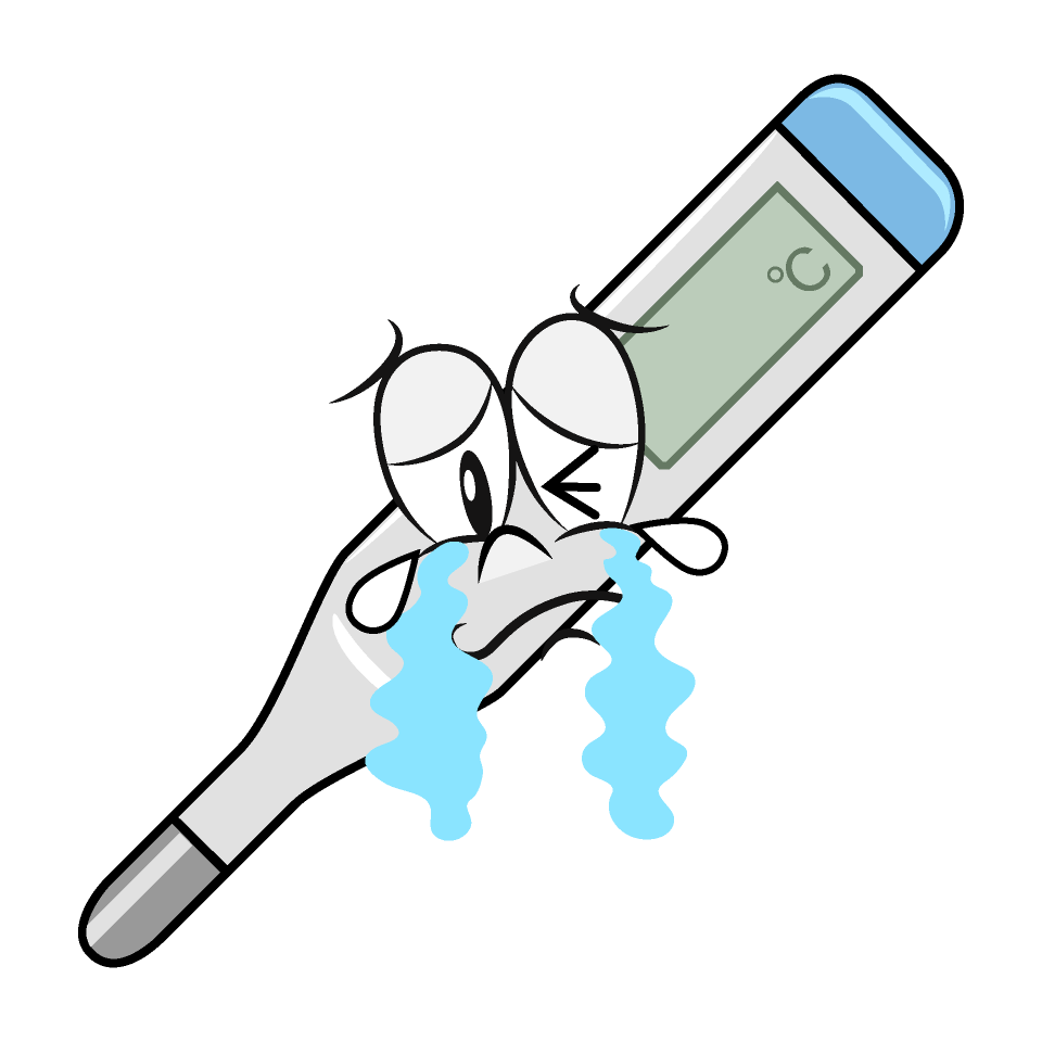 Crying Medical Thermometer