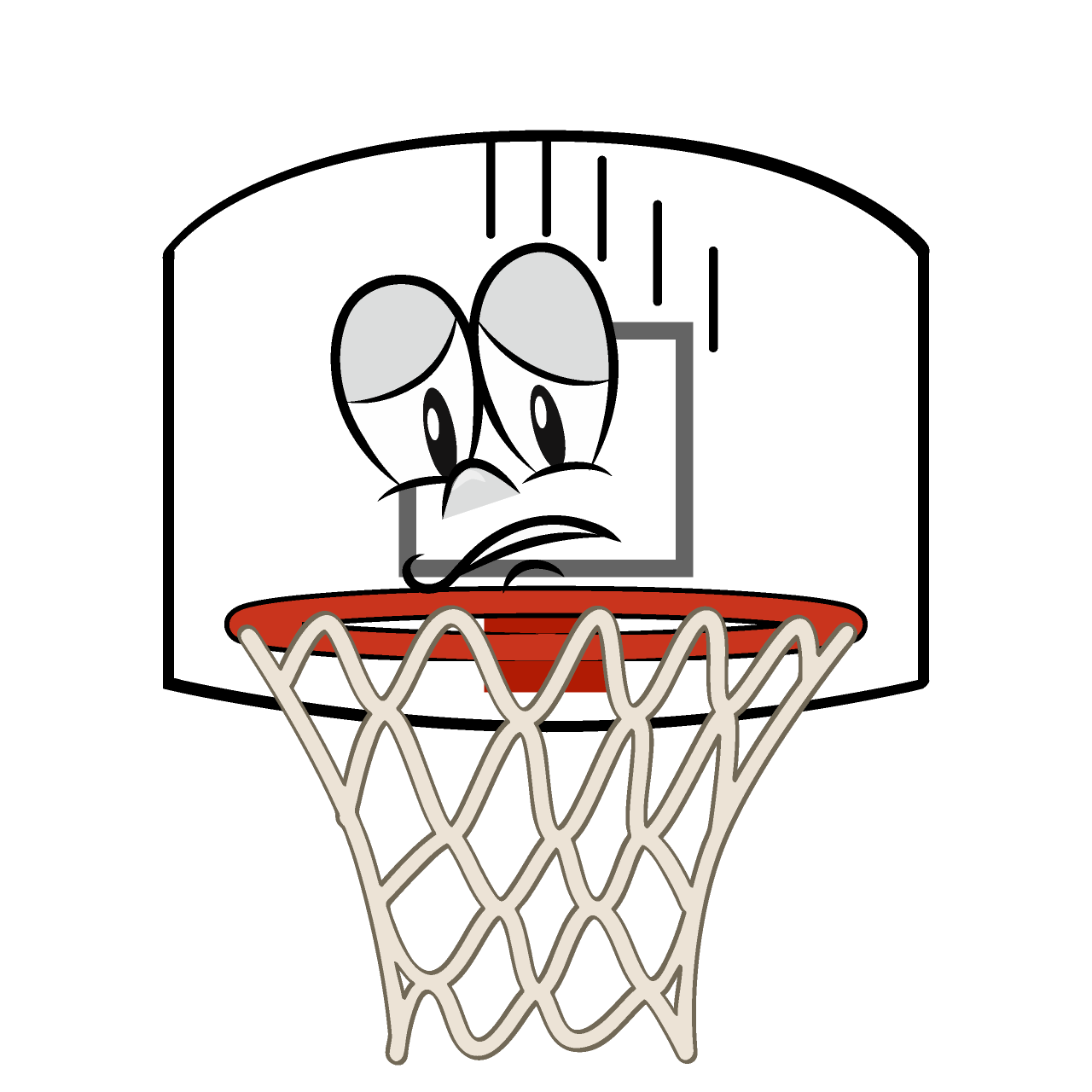 Depressed Basketball Goal