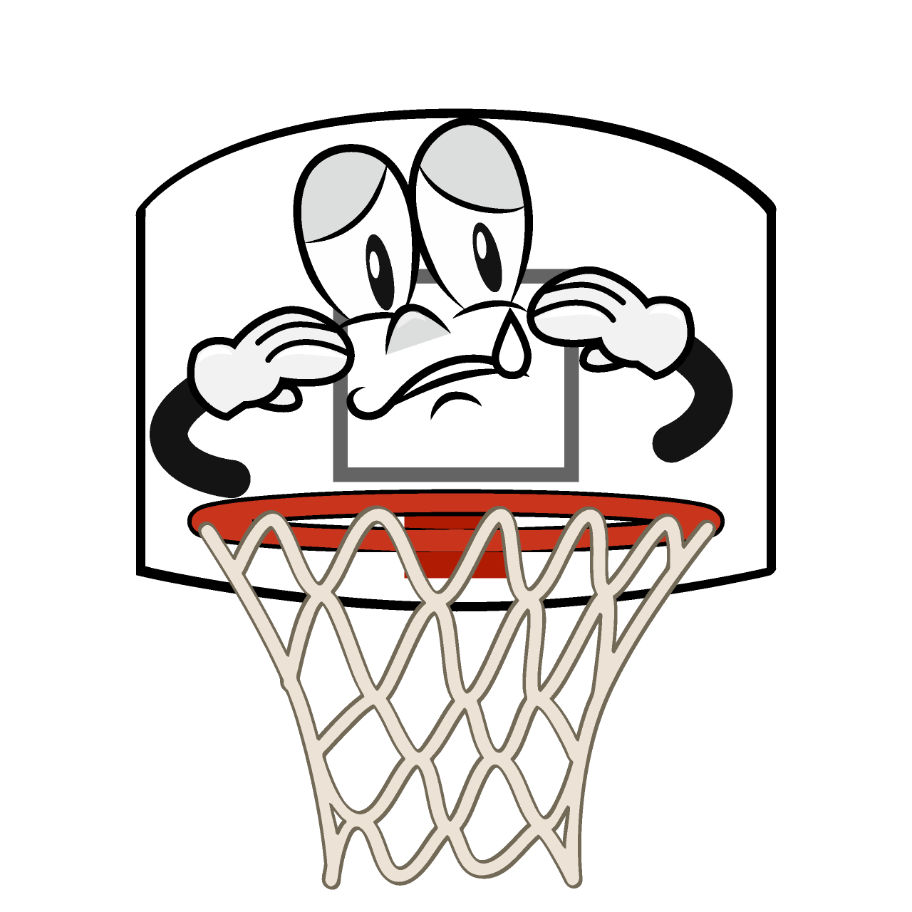 Sad Basketball Goal