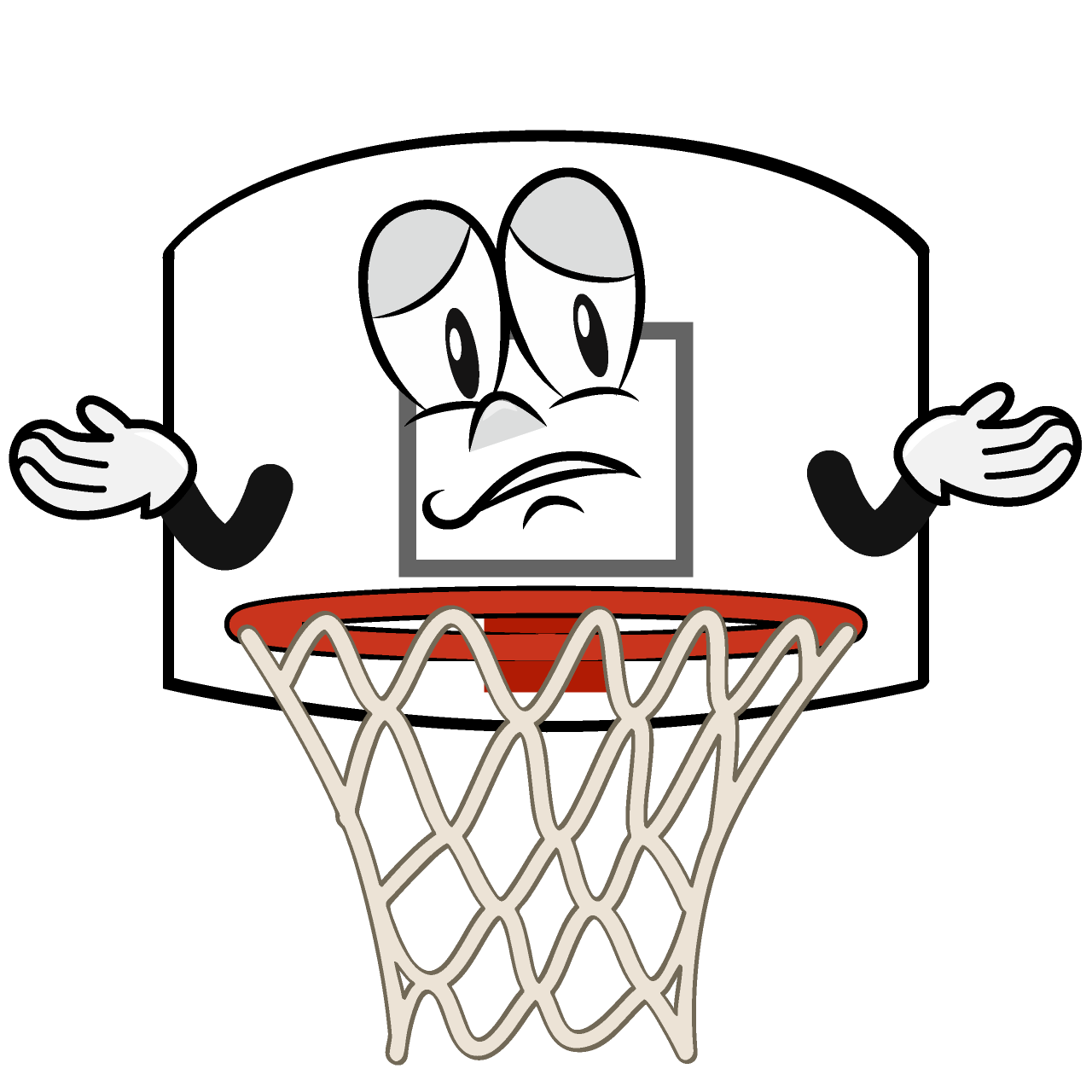 Troubled Basketball Goal