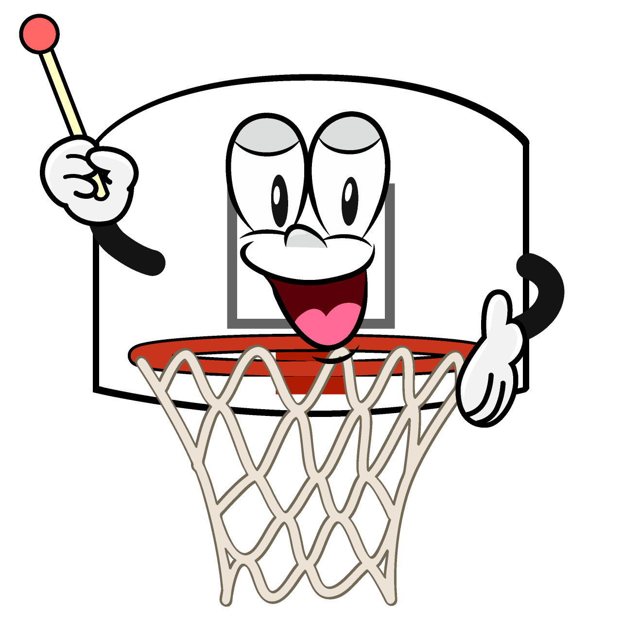Speaking Basketball Goal