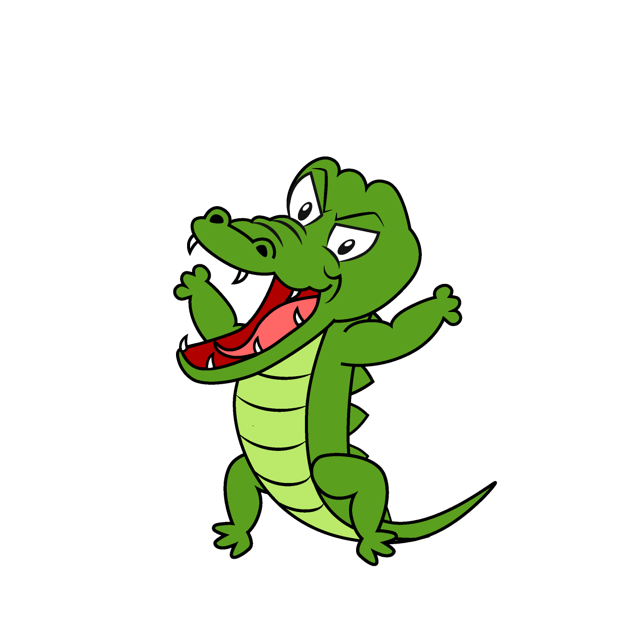 Angry Crocodile