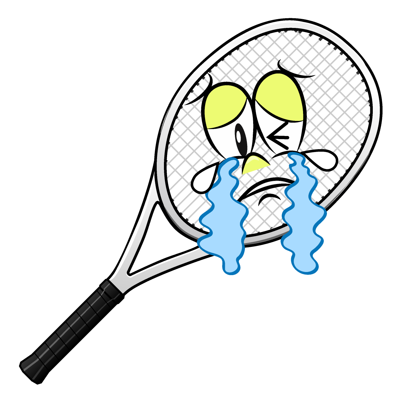 Crying Tennis Racket