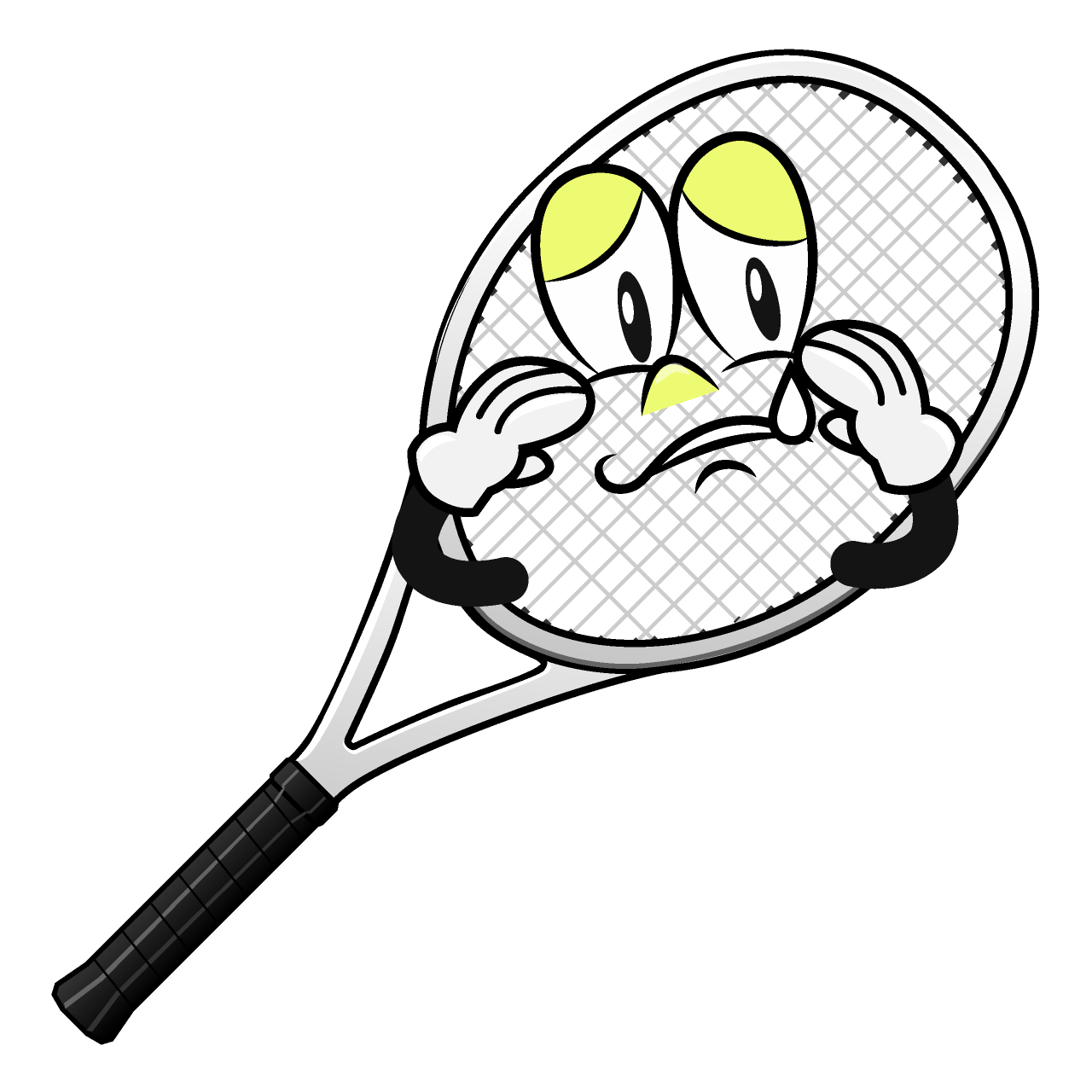 Sad Tennis Racket