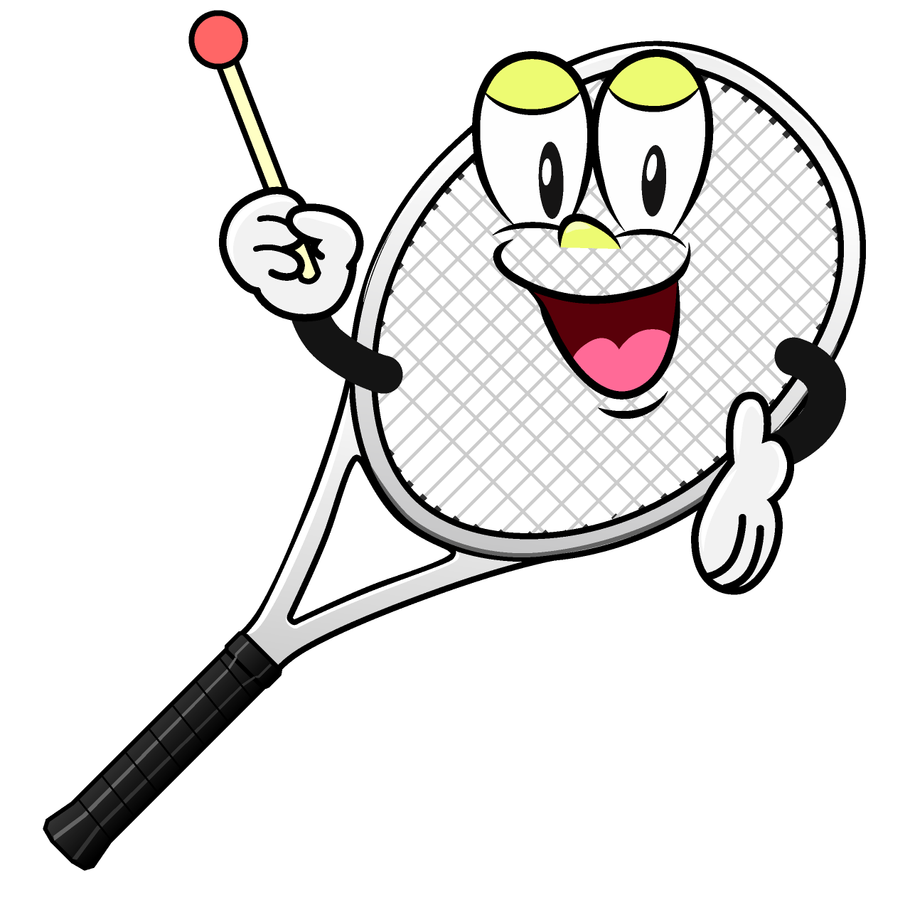 Speaking Tennis Racket