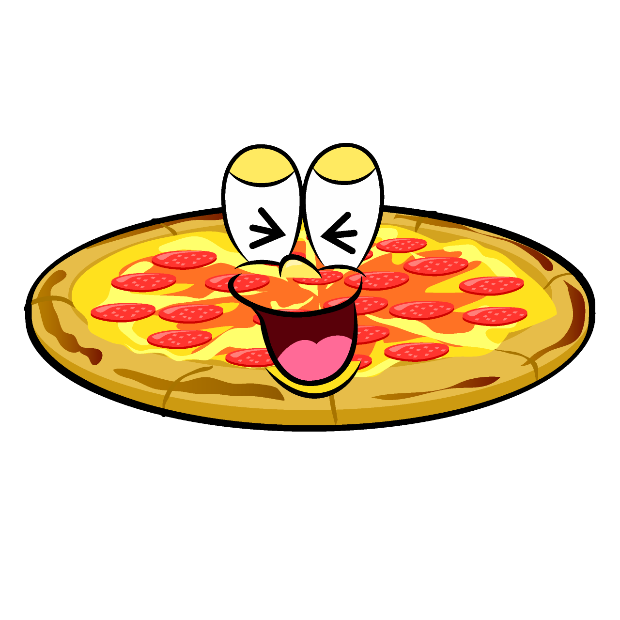 Laughing Pepperoni Pizza