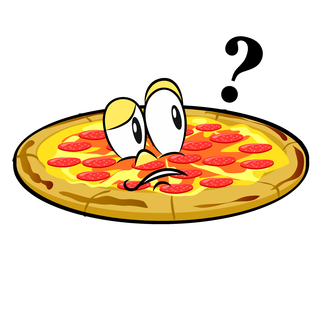 Thinking Pepperoni Pizza