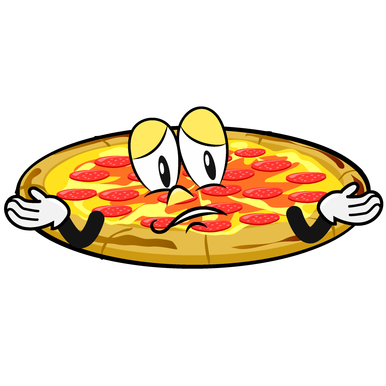 Troubled Pepperoni Pizza