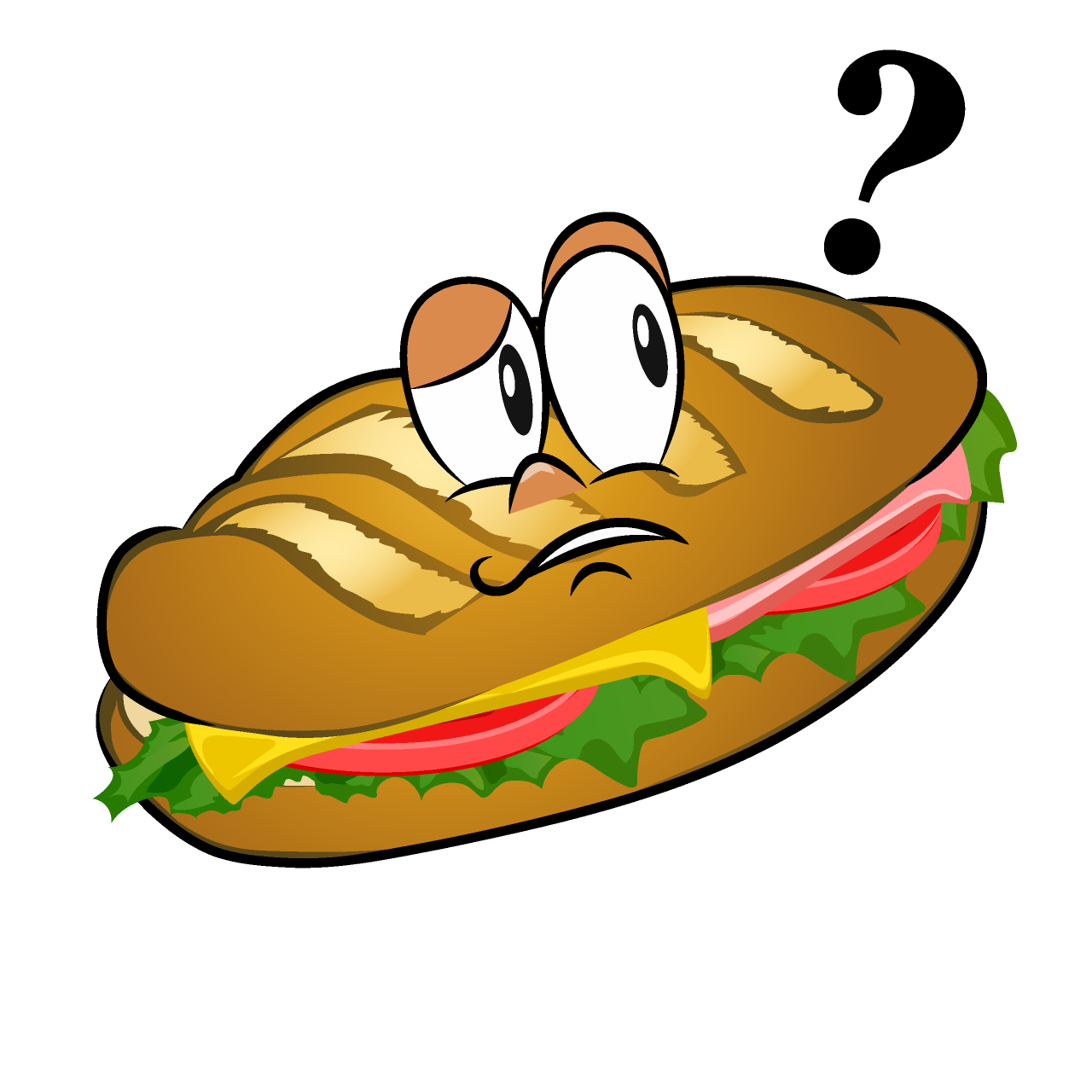 Thinking Baguette Sandwich