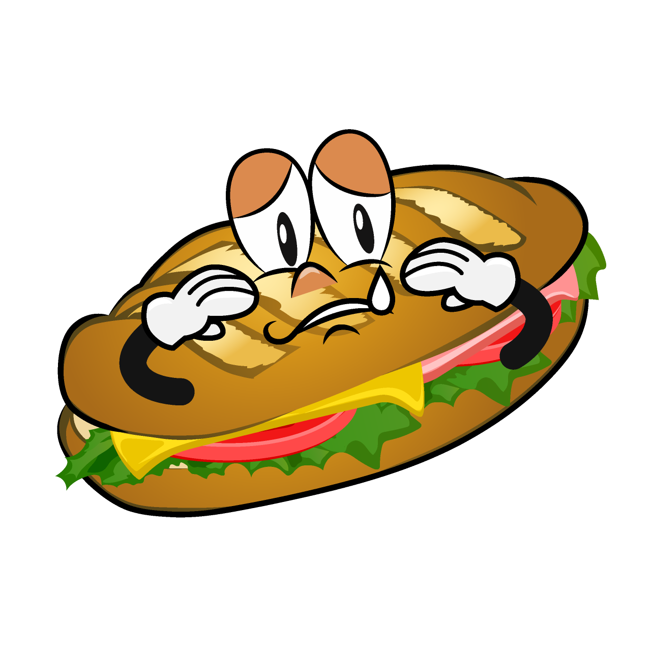 Sad Baguette Sandwich