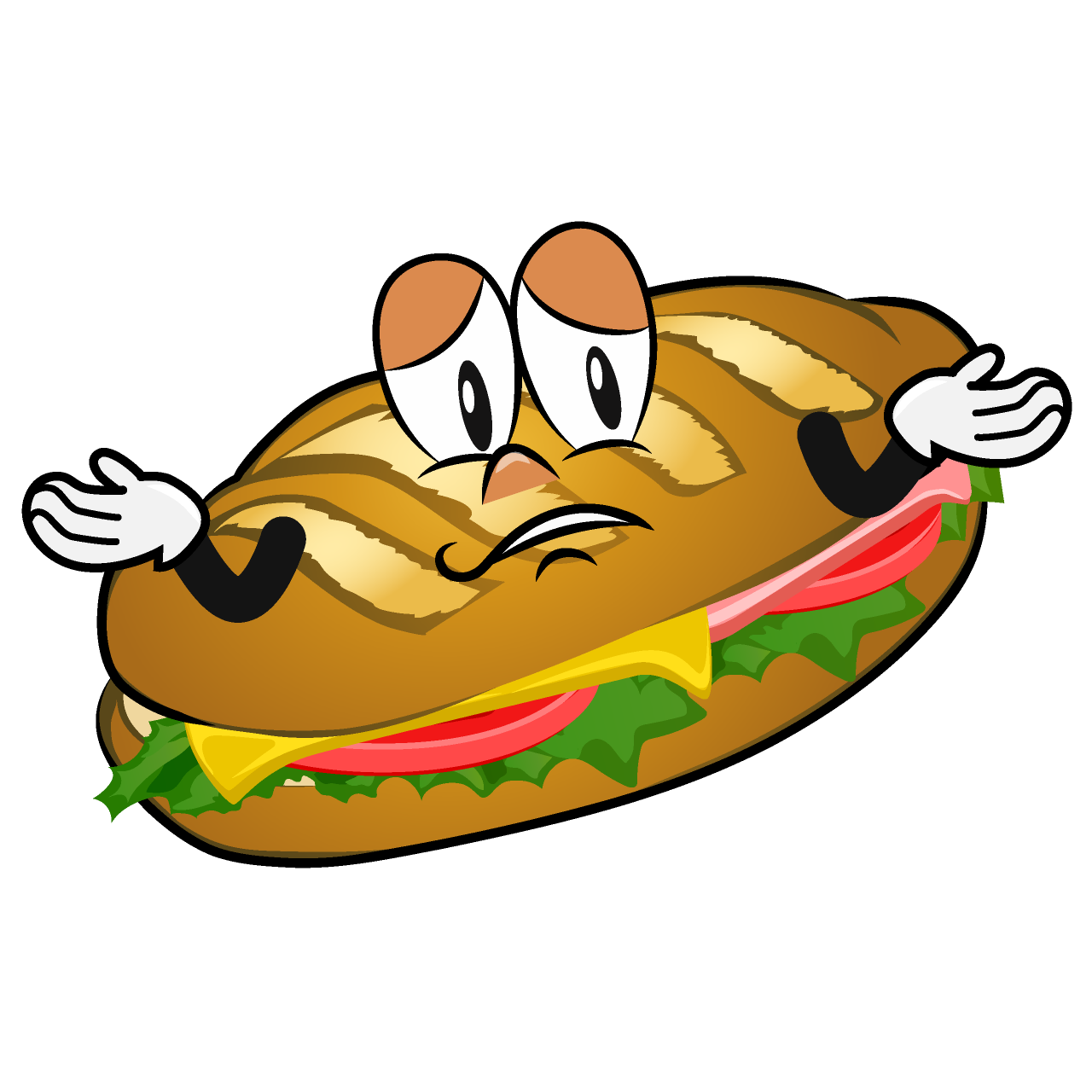 Troubled Baguette Sandwich