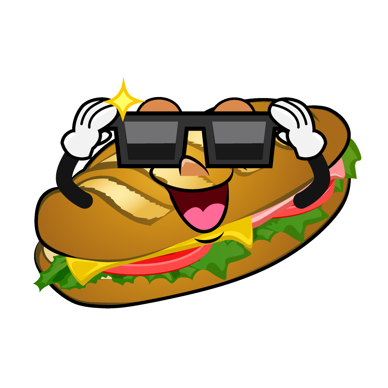 Cool Baguette Sandwich