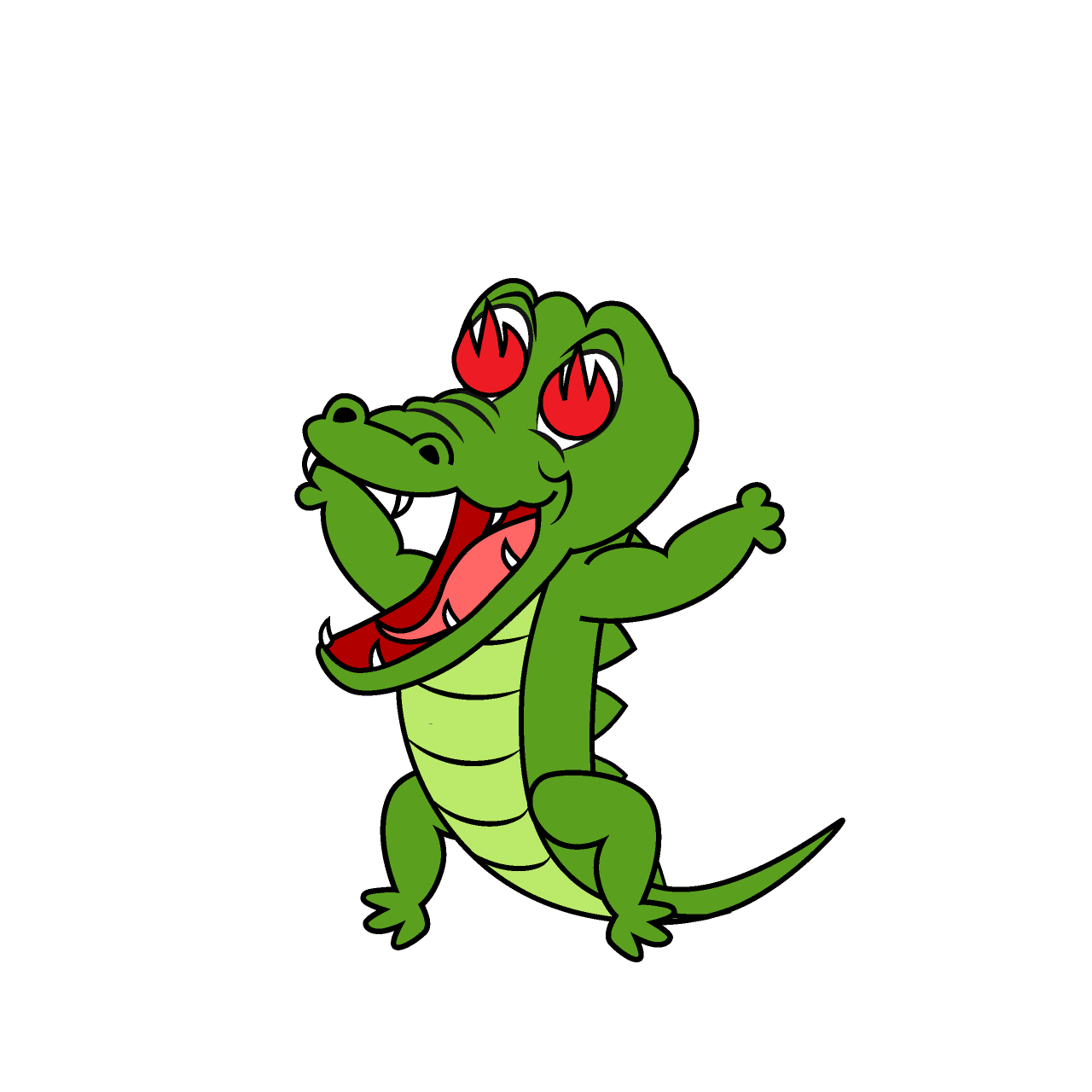 Enthusiastic Crocodile